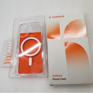 TORRAS Magnetic Clear Case for iPhone 16 6.1 Inch - Clear MagSafe Cover